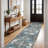 Washable Area Rugs - Large Rugs for Living Room Stain Resistant Carpet Vintage Rugs for Bedroom with Non Slip Backing Home Decor Floor Decoration Mat ( Blue)-1163959615