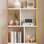 159.6 cm H x 60 cm W Iron Bookcase