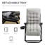Chaise longue inclinable avec coussin rembourré Zero Gravity-118960639