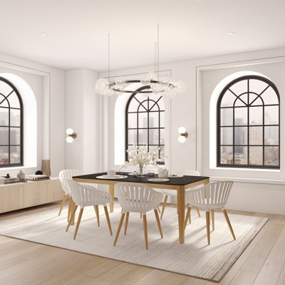 Midtown Concept Lennon 100% FSC Certified Wood Indoor Dining Room Set by Corrigan Studio