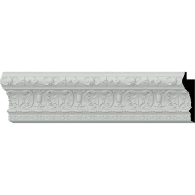 Endurathane Piedmont Chair Rail, 2 5/8"H x 3/4"P x 94 1/2"L, Factory Primed