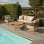 4 - Person Garden Lounge Set with Cushions