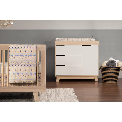 Hudson 3-Drawer Changer Dresser with Removable Tray