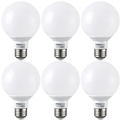 5.5 Watt (60 Watt Equivalent), G25 LED, Dimmable Light Bulb, Daylight E26/Medium (Standard) Base