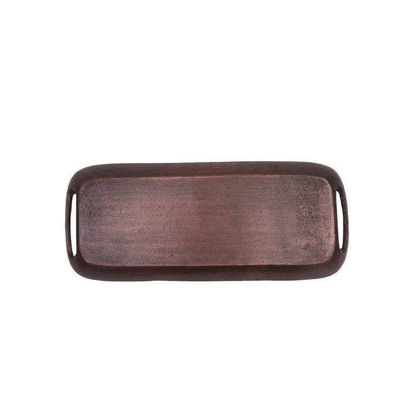 "Peace on Earth" Bronze Christmas Decorative Tray