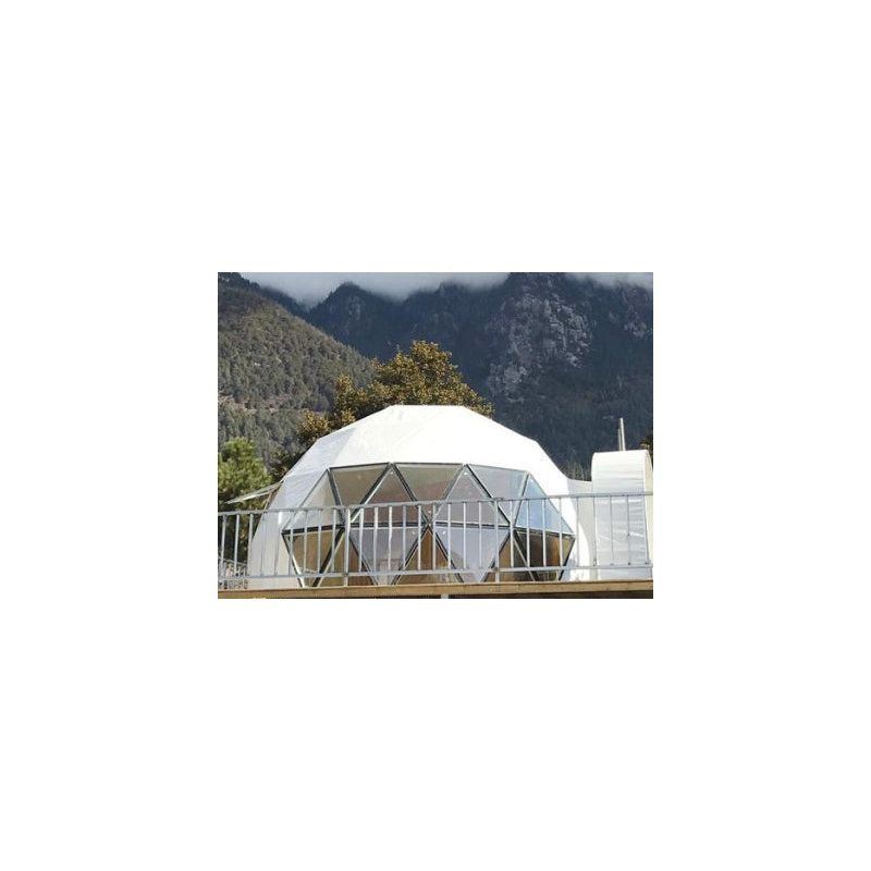 Geodesic Dome with Glass Panoramic Window