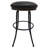 Swivel Upholstered Counter Stool with Metal Frame-27796885-48366675-27796881