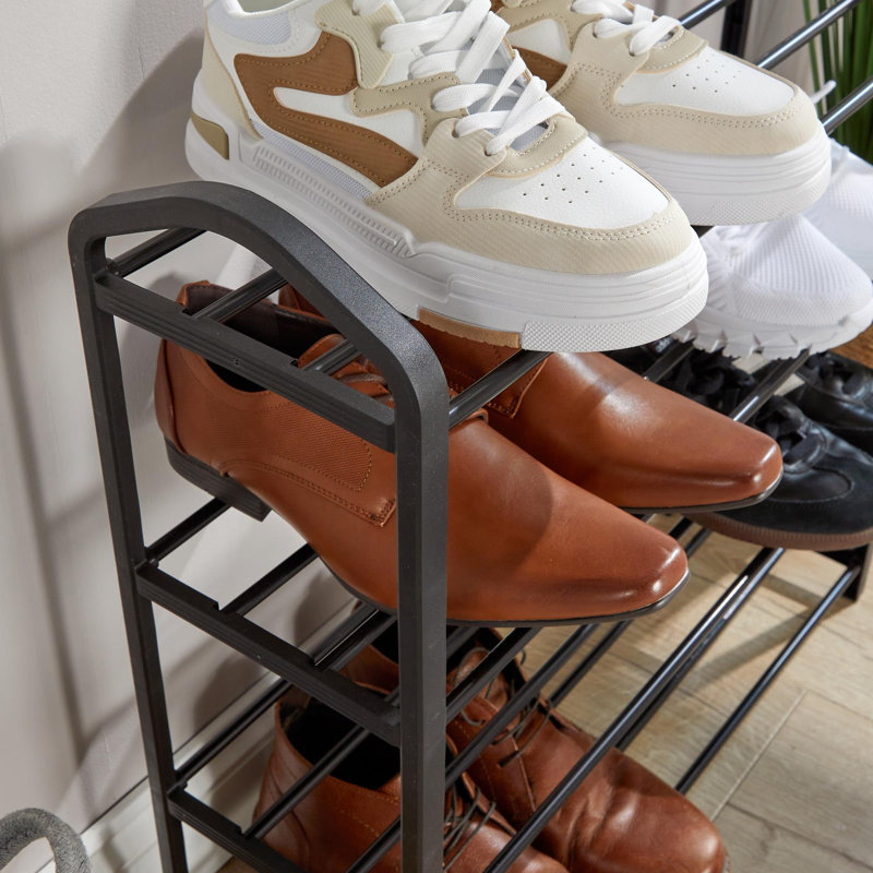 Bowland 4 Tier 8 Pair Shoe Organiser Rack