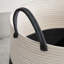 Panier à linge rond en coton-331401685