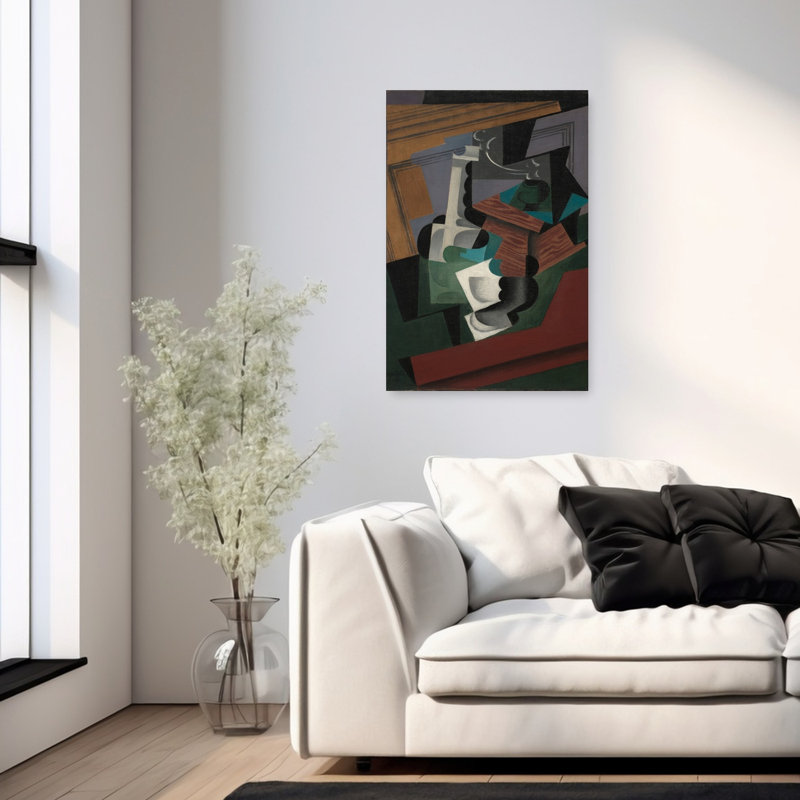 Le Moulin à café, 1916 - Estampe d'art mural contemporain abstrait, 36" H x 24" W