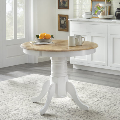 Sara Round Solid Wood Dining Table