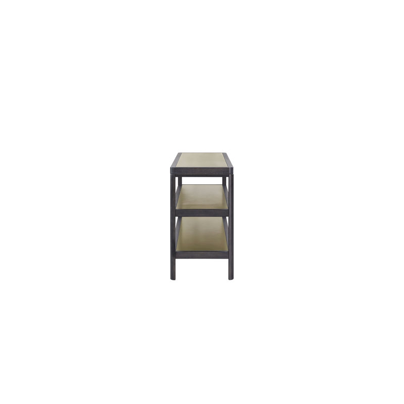 Console Table With Metal Insets