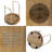 Coffee Bar Accessories Acacia Cup Holder