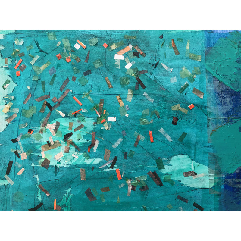 «One Fine Day» par Joyce Creiger, reproduction d'art sur cadre flottant