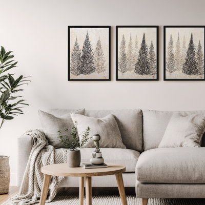"Monoscape XXVIII" by Karen Biery Acrylic Painting Print 