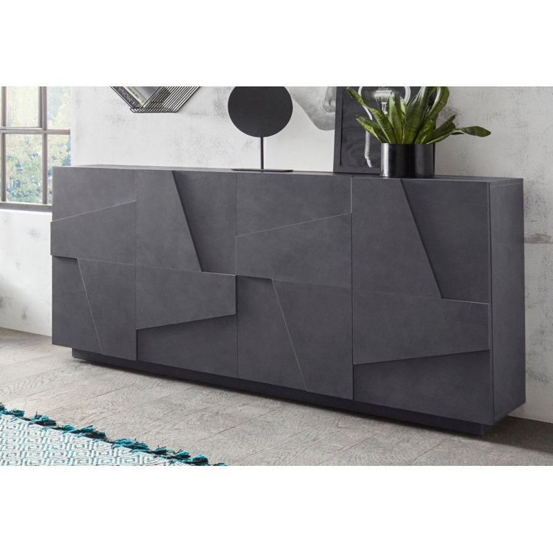 Longford 162.4 Cm Wide Sideboard, Grey