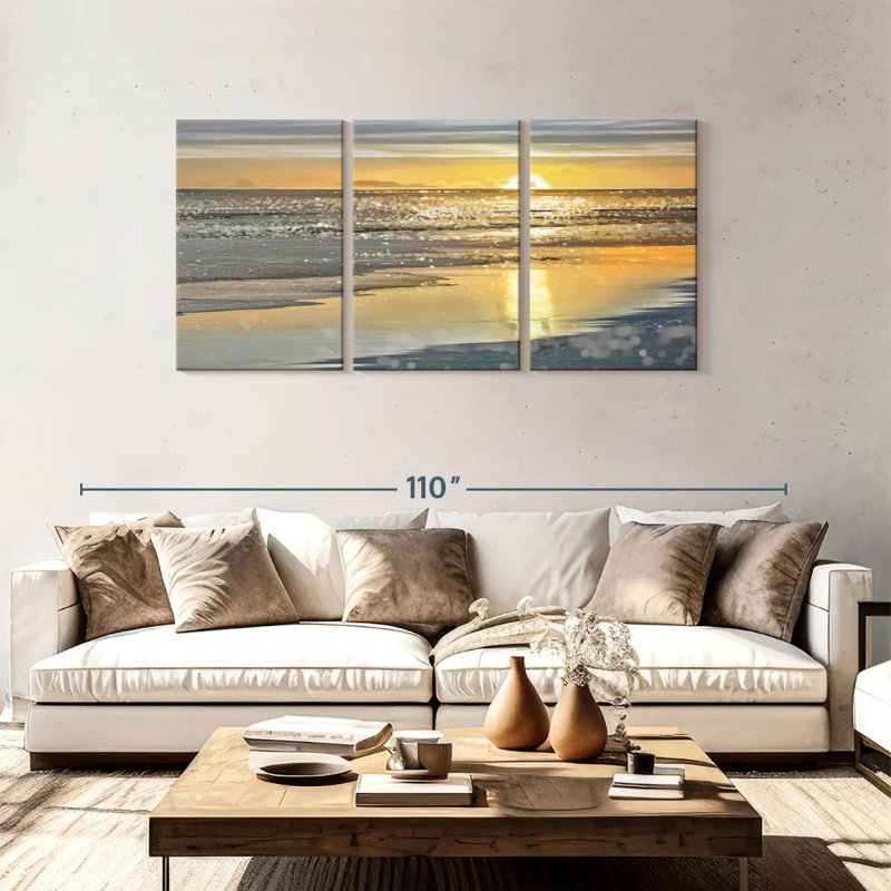 Gillard That Sunset Moment, H 39 po x l 80 po