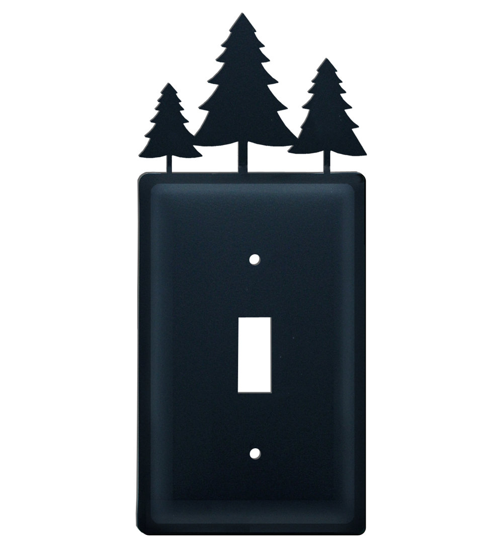 Landscape & Nature 1 - Gang Toggle Light Switch Wall Plate Village Wrought Iron