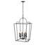 Luminaire suspendu géométrique 6 lumières