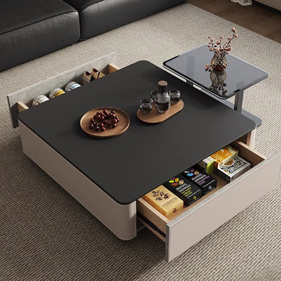 Luxurious square coffee table