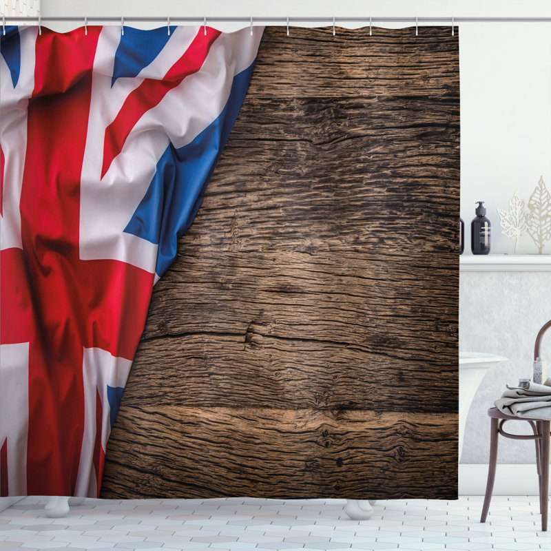 Shower Curtain with Hooks Included