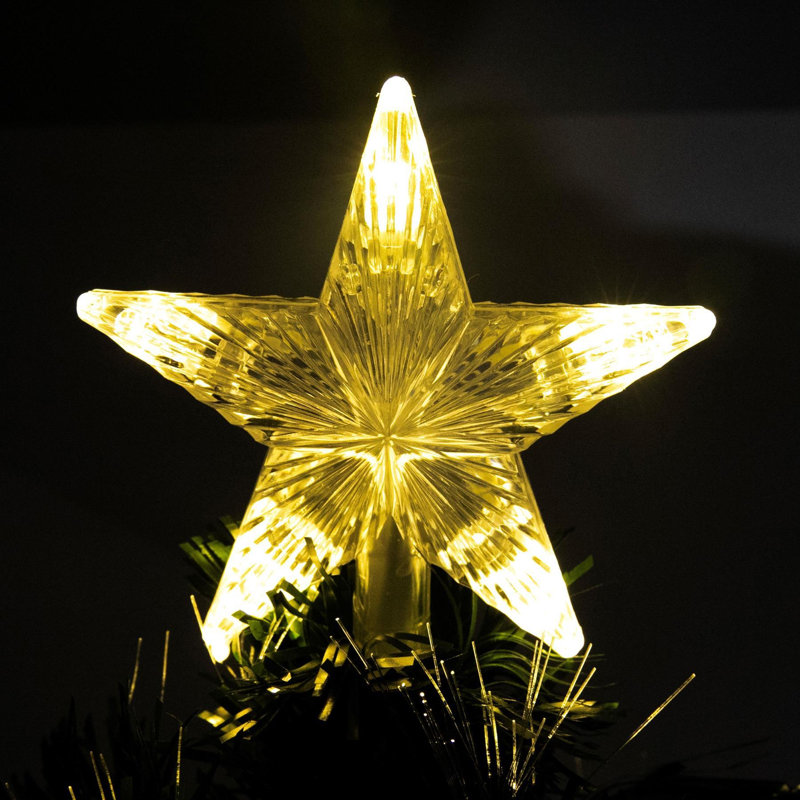 Lighted Artificial Christmas Tree, 4 ft.