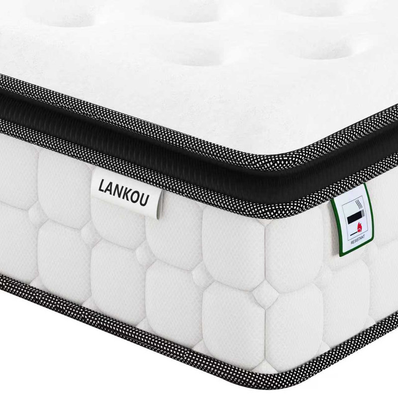EloraHome Pocket Sprung Mattress, Super King (6'), 20cm