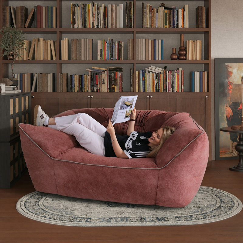 Polyester Refillable Bean Bag Sofa