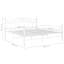 Gapspard UK Single - DE 90 X 190 Cm Metal Bed-2080628503-2080628508