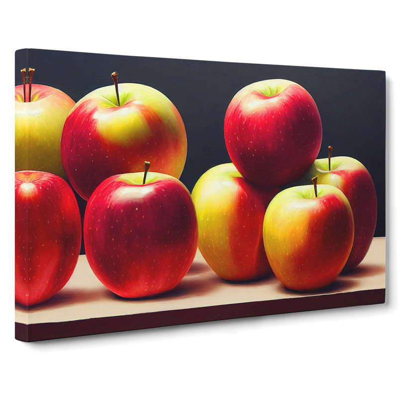 Selection Of Apples Vol.1 - Wrapped Canvas, 40cm H x 60cm W x 3cm D