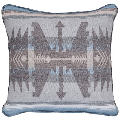 Dakota Bismarck Wooded River - taie décorative européenne - 26 x 26
