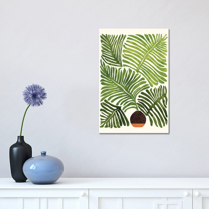 Frida Kahlo Elephant - White by Coco de Paris - 1 Piece Wall Art on Canvas, 30.48 cm H x 45.72 cm W, Wrapped Canvas