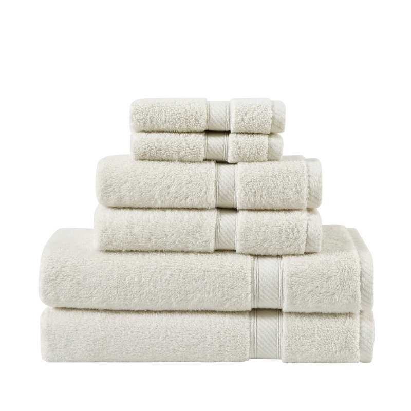 Serviette de bain 100% coton Classic, Lait d'amande