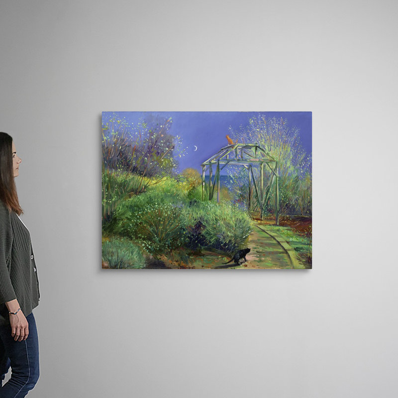«Night Revels» par Timothy Easton - reproduction d'art sur toile, H 36 po x l 48 po x P 1,25 po, Toile tendue