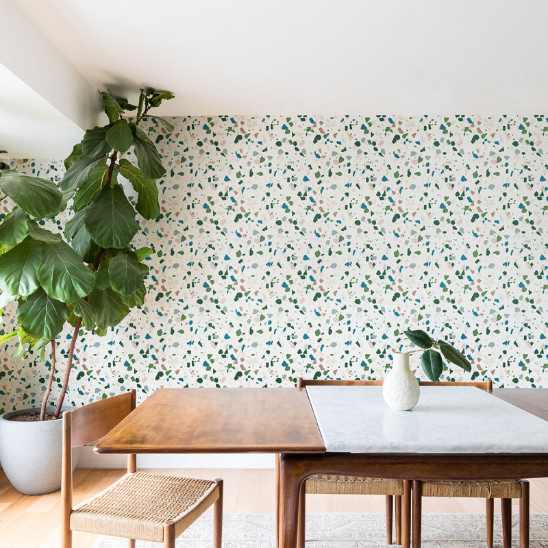 Panneau de papier peint Holli Zollinger Terrazzo, l 24 po x L 48 po