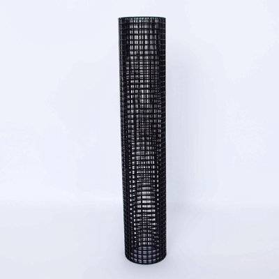 Black Vinyl Coated Hardware Cloth Black Pvc Hardware Cloth, Black Welded Wire Fence Supports Poultry-Netting Cage-Home Improvement And Chicken Coop
