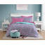 Ensemble d'édredon en microfibre rose Thalia-30051692-28213585