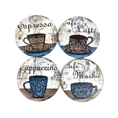 Ensemble de sous-verres à café