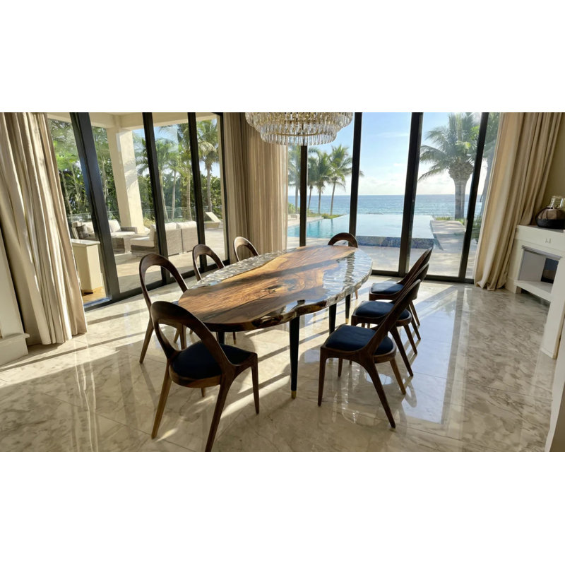 Table de salle à manger Calabria, L 42 po x L 72 po