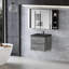 Meuble-lavabo flottant avec lavabo Angelo