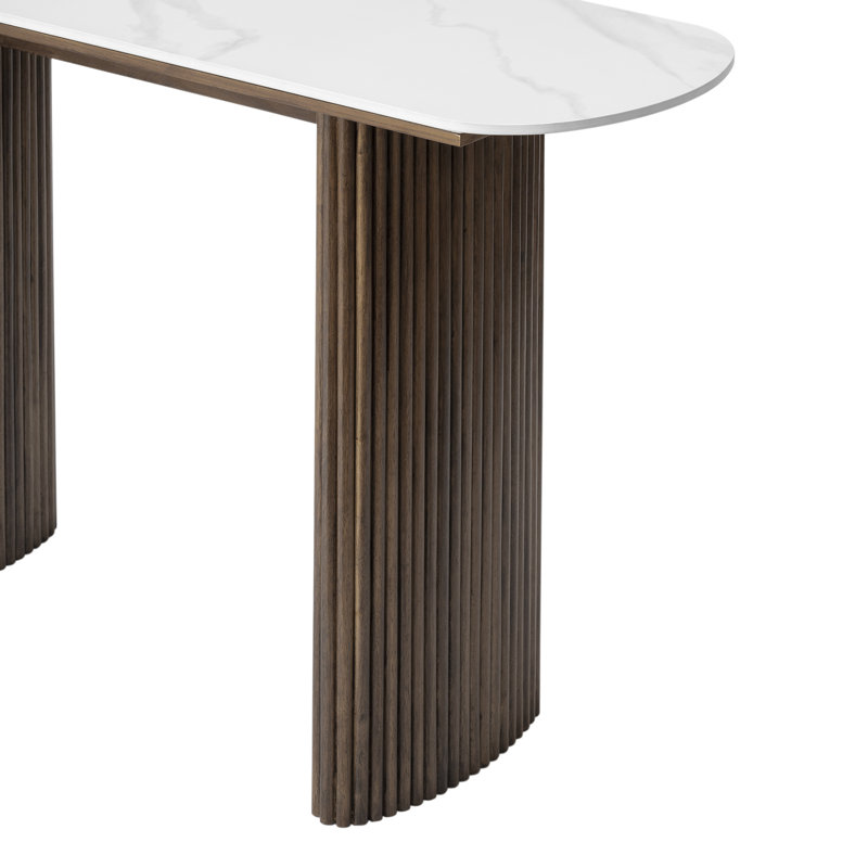 Plateau de table en faux marbre DIY