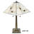 Metcalfe 60'' Bronze Traditional Floor & Table Lamp Set with Outlet