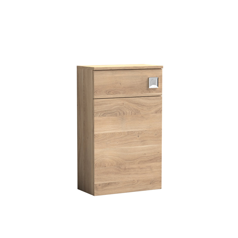 500mm WC Unit (235 Deep), Bleached Oak