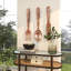 Ensemble de 3 décorations murales en aluminium pour couteaux, cuillères et fourchettes-456321061-456321083
