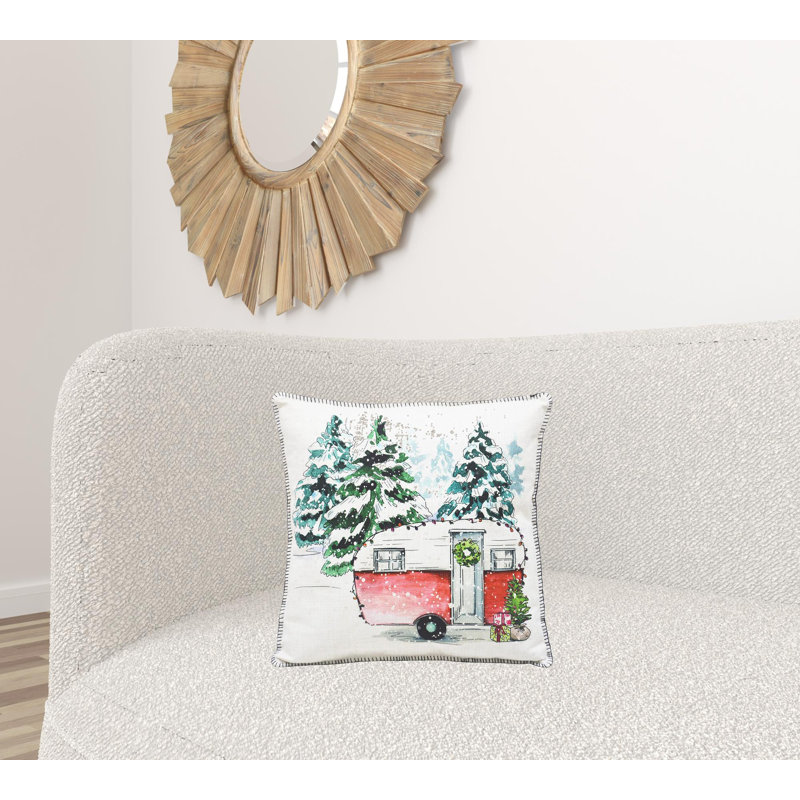 Toile Reversible Cushion Pad