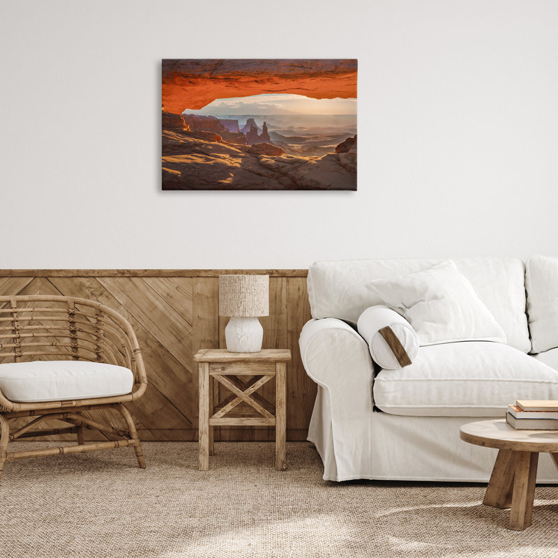  «Under Canyon Rocks View», art mural par Marty Hulsebos, H 20 po x l 30 po
