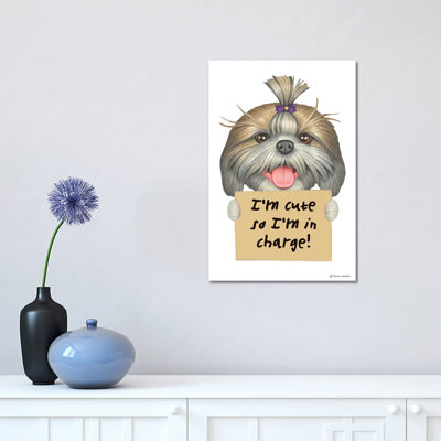 " Shih Tzu I'm Cute " by Danny Gordon Painting Print
