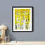 «White Yellow Birch Tree Leaf Spring Autumn Forest» sur papier-98266028-98266029