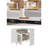 Kadijah 39.37'' Bar Cabinet