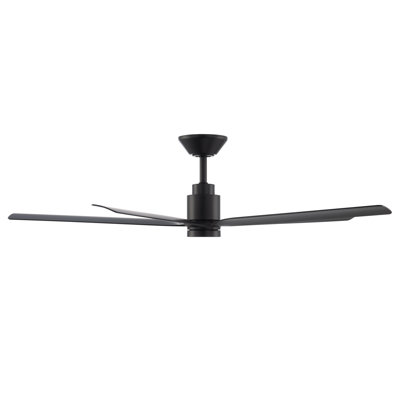 Ventilateur de plafond intelligent à 5 pales intérieur / extérieur Smooth 5 avec lumière DEL à intensité variable intégrée et télécommande Bluetooth incluse, température de couleur sélectionnable (2700K, 3000K, 3500K, 4000K)